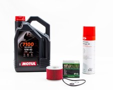 Kit Entretien Vidange Standard pour HONDA CBX 1000 de 1979 à 1983 MOTUL 7100 10W