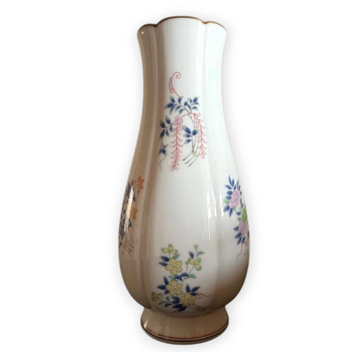 陶瓷多色老式原版古董日本花瓶| eBay