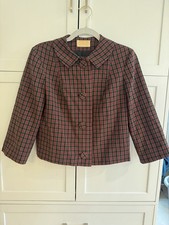 Vintage Pendleton Women s Plaid Blazer, 100 Virgin Wool.