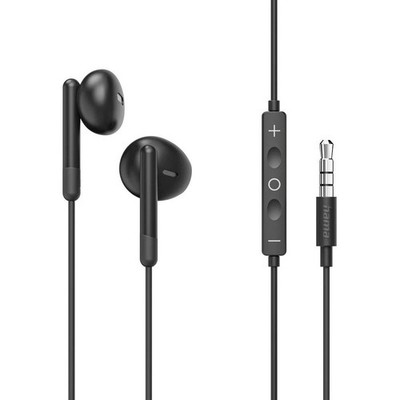 Hama Noble In Ear Kopfhörer kabelgebunden Stereo Schwarz