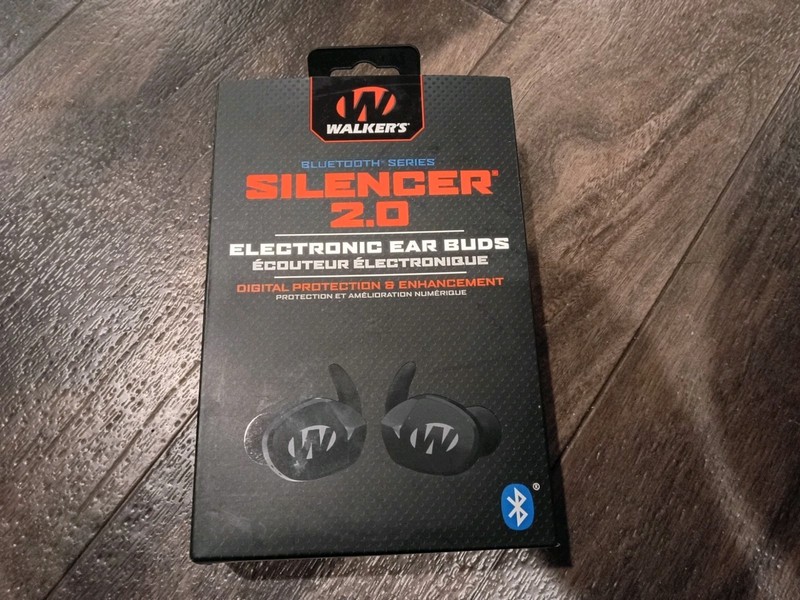 New Walkers' Silencer 2.0 Wireless Earbuds GWP-SLCR2-BT-V2 W/ Bluetooth 