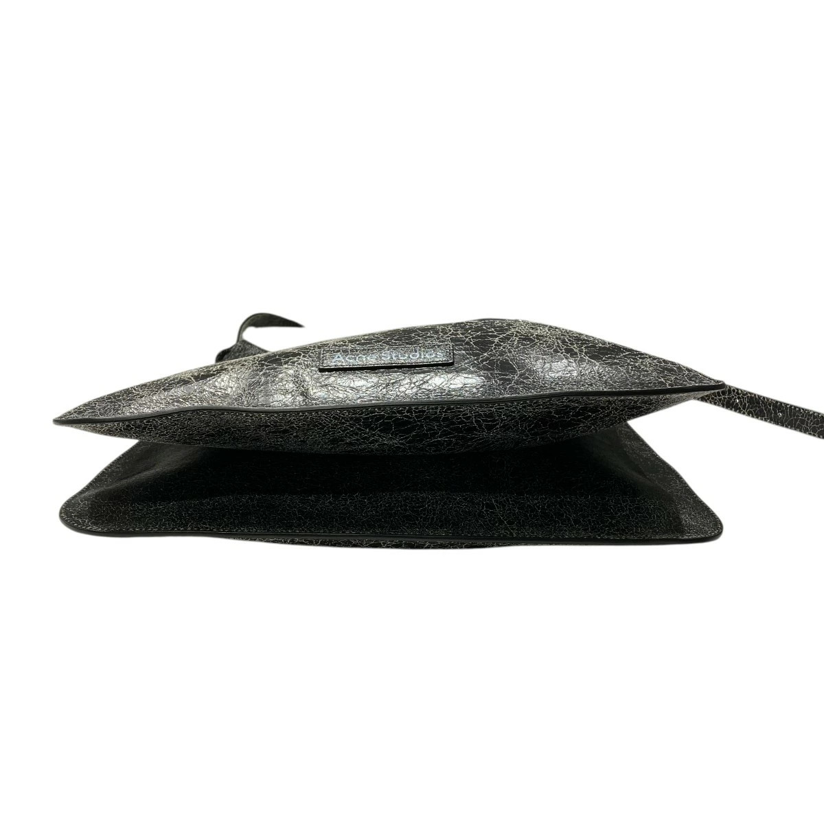 ACNE STUDIOS crackle processing leather shoulder … - image 4