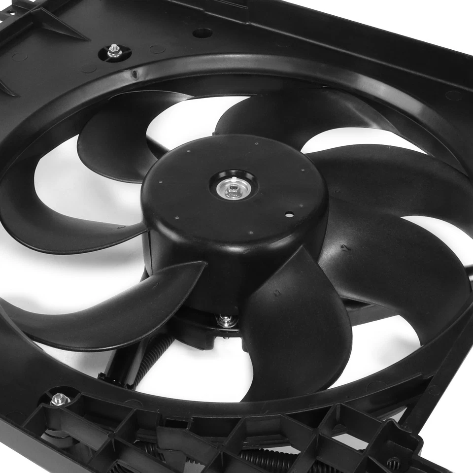 Conjunto de ventilador de refrigeración del radiador para Audi TT Golf Jetta 1.8T 1.9TDI 2.0L 2.8L 99-06 Foto 2 de 4