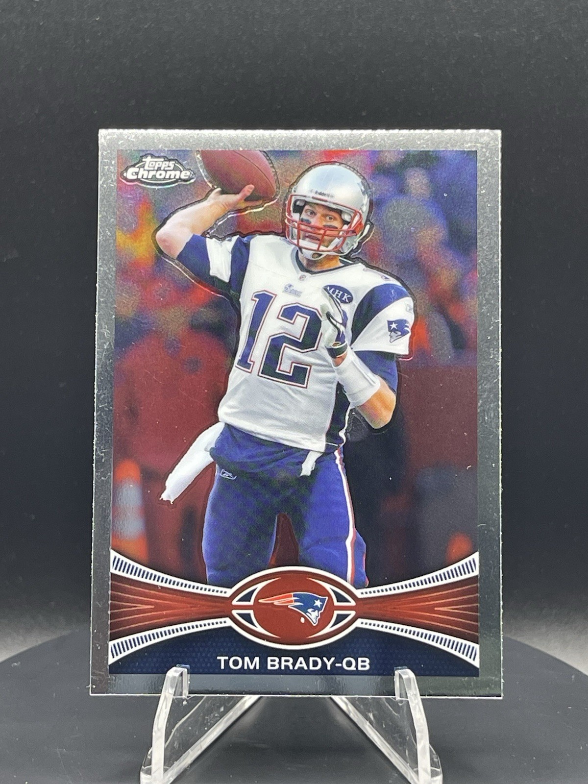 2012 Topps Chrome Tom Brady #220 New England Patriots 🔥🔥