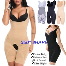 Comfort Women Waist Trainer Cincher Full Body Shaper Tummy Shapewear Girdles US