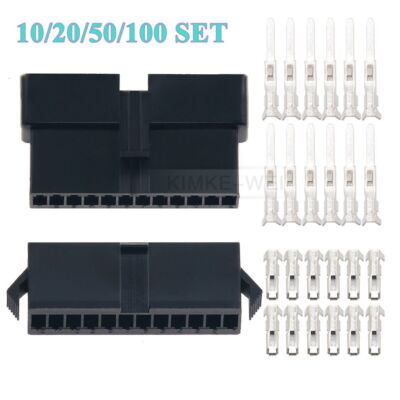 JST SM Style 2.5mm Crimp Connector Kit - Plug, Socket & Crimps For 2-6 Pins (Wire-to-Wire)