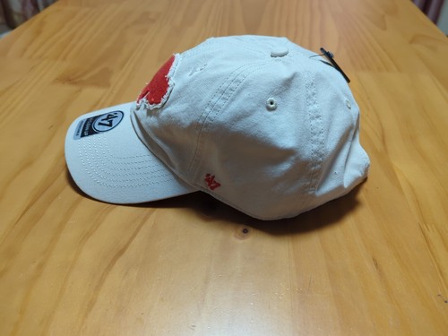 Buffalo Bills '47 Brand NFL Clean Up Adjustable Strapback Hat Dad Cap New - Picture 2 of 3