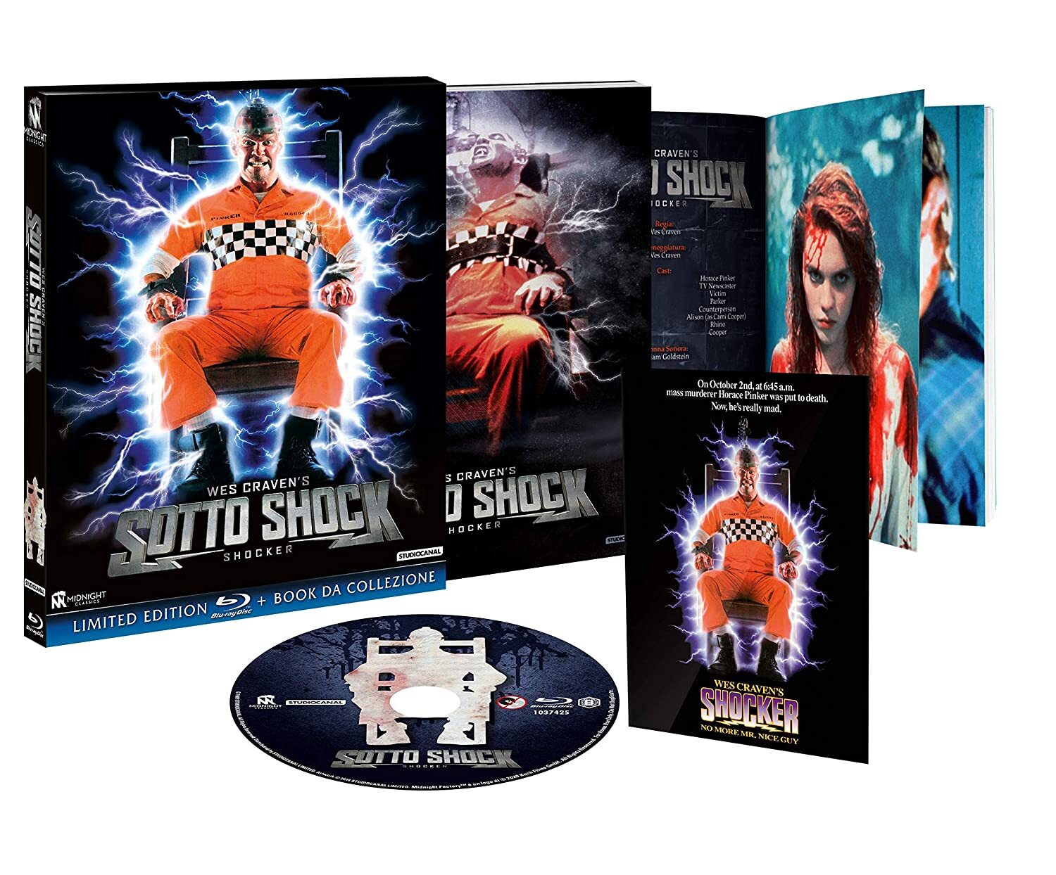 Blu Ray Sotto Shock - (Collectors Edition ) (Oltre 1 ora di Contenuti Exta) .NEW