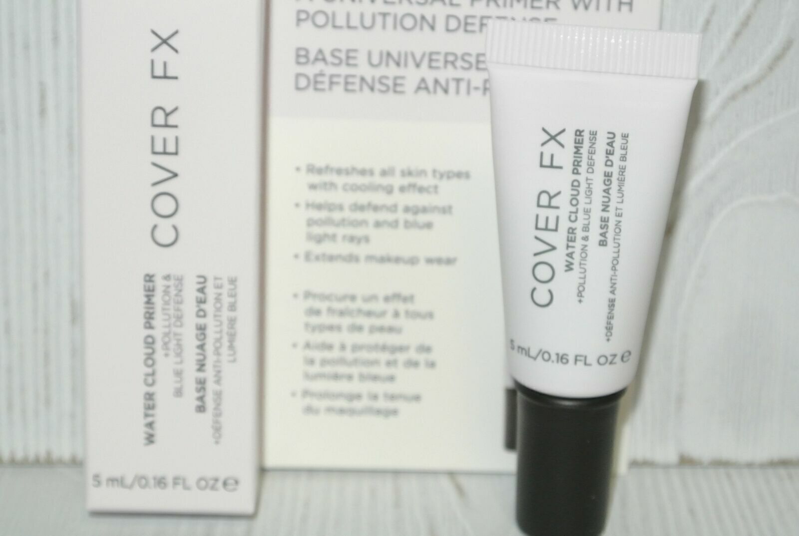 2 x Грунтовка Cover FX Water Cloud Primer 0,16 жидких унций, 5 мл.