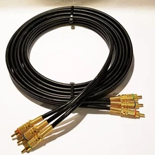 Nexxtech Ultimate Component Video Cable 12ft. 24k Gold Plated Connectors