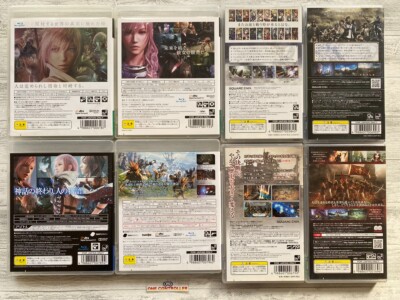 PSP＆カセット SONY PS3 & PSP FINAL FANTASY series & Dissidia & TacticsOgre