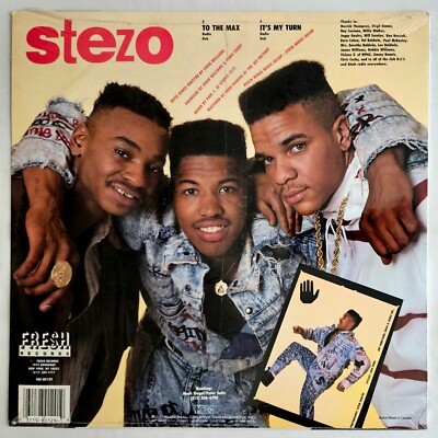 1989 - STEZO - TO THE MAX / IT'S MY TURN - FRESH RECORDS SEALED