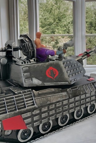 Cobra “Iron Spectre” Tank 1:18 – Custom GI Joe Vintage Rare Black Ops Armoured - Picture 7 of 8