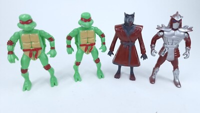 TMNT Ninja Turtles Figuren Set Klon Shredder Splinter Raphael Sammler