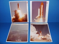 NASA 41-C LAUNCH SPACE SHUTTLE CHALLENGER ORIG. 1984 SERIAL PHOTOS 4
