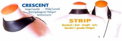 Brancher Saxophone Strap Crescent Style- Black W/ Matte Hook