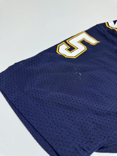 Vintage 1994 Russell San Diego Chargers #55 Junior Seau Jersey 90s Mens Size 44 - Picture 6 of 11