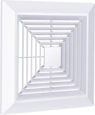 Bathroom Exhaust Fan Cover White Bathroom Ceiling Fan Grille with Springs for...