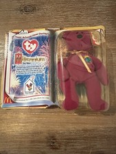 1999 Vintage Ronald McDonald House Charities TY Beanie Babies "Millennium" Bear