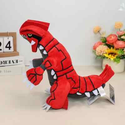Legendary Gaining Meta Groudon 10.8'' Plush Toy Switch Game Stuffed Animal Doll