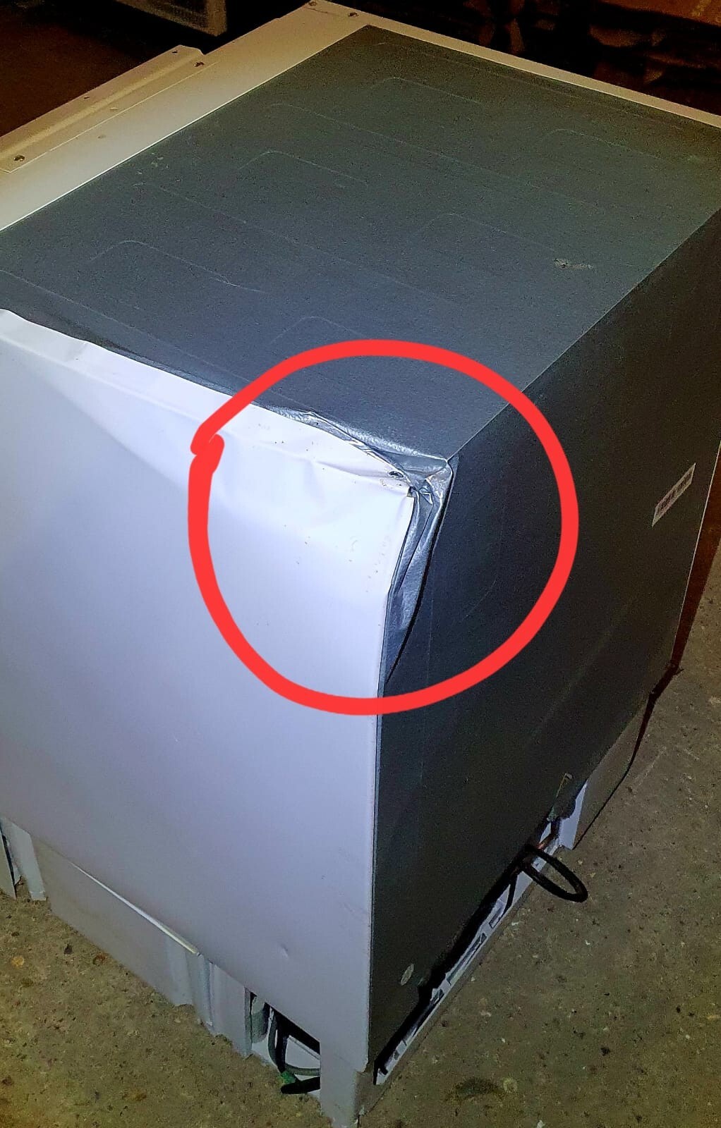 KENWOOD KIF60W18 Integrated Undercounter Freezer Fixed Hinge eBay