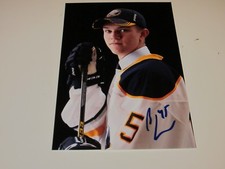 BRENDAN GUHLE AUTOGRAPHED 4X6 BUFFALO SABRES PHOTO # 3