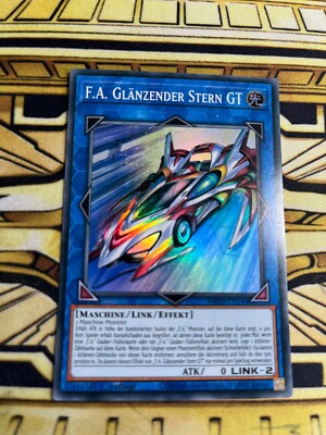 Yugioh F.A. Glänzender Stern GT MP20-DE144 Super Rare