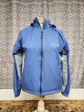 Marmot Women's Medium Jacket With Hood Hoodie Blue