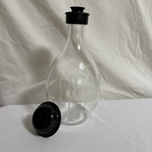 VTG MacBick 2000 ML Glass Saline Bottle Corning Borosilicate Wilmington, Mass - 第 1/22 張圖片