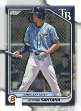 2024 Bowman #BP-61 Adrian Santana Prospects