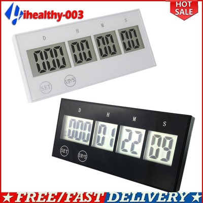 999 Days Count Down Timer Lightweight Electronic Reusable for Home Learning Work
