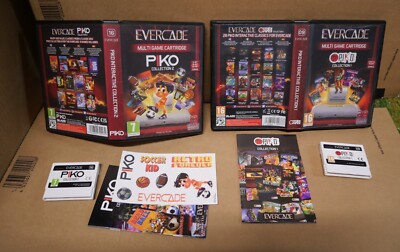 Evercade PIKO Sammlung 1 & 2 Videospiel komplett