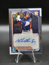 2024 1st Bowman Chrome Prospect AUTO #CPA-NOC Nehomar Ochoa Jr. Astros