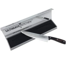 Professional 8” Chef Knife in Custom Knife Case – Deluxe Rust Resistant Stainles