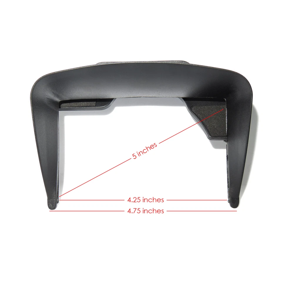 5" Clip-on Visor Sun Shade Sunshade For Garmin Drive 50 50LM 50LMT GPS - VSC5 - Image 4 of 4