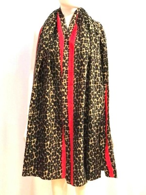 Stampa Leopardata Donna Sciarpa Donna Inverno Scialle Pashmina Stola Coperta Avvolgere Animale