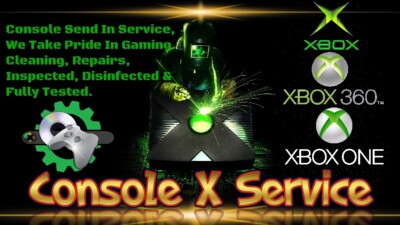 Xbox 360 & Xbox one cleaning send-in service.