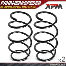  2x Federn Fahrwerksfeder Vorderachse für Mercedes-Benz W204 S204 C 180 C 200