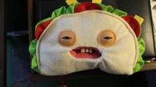 New Fuggler x FUGGALICIOUS Taco 9" Plush RARE Zuru Funny Ugly Monster