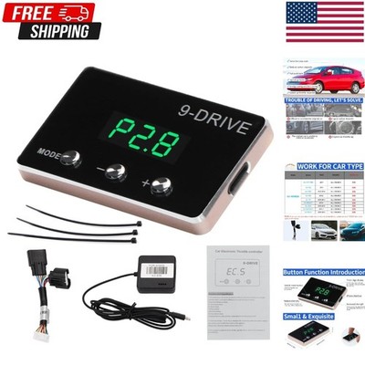 Throttle Response Controller, 9 Drive 9-Mode Smart Electronic Racing Pedal Ac...