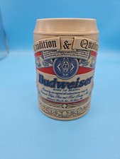 Vintage Anheuser Busch Budweiser King of Beers Label Ceramarte Beer Stein
