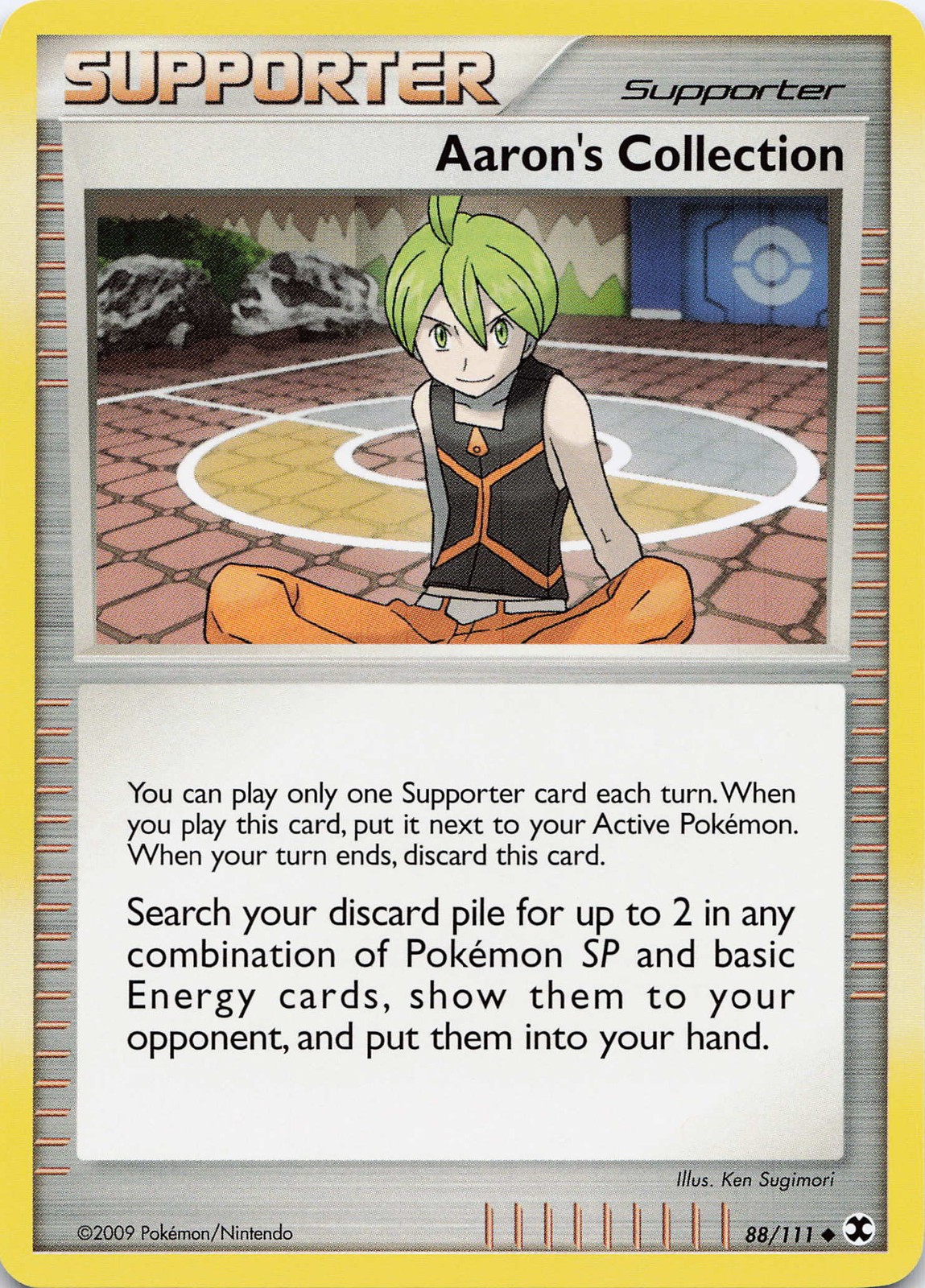 POKEMON Aaron's Collection #88/111 Normal Rising Rivals NM
