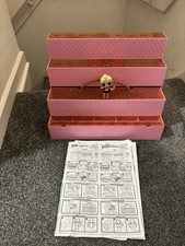 LOL Surprise Pop-Up Store 3-in-1 Playset Pink Display Case Doll House Minishops