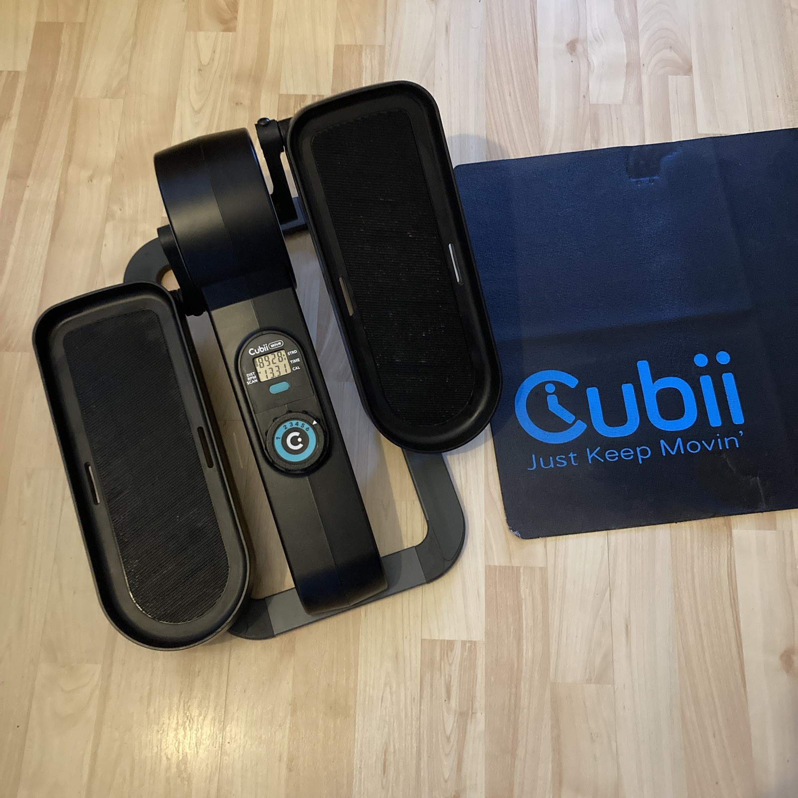 Cubii Move Under Desk Elliptical Machine - 6 Resistence Levels, Includes Mat