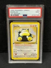1999 POKEMON JUNGLE 1ST EDITION RARE #27 SNORLAX PSA MINT 9 SET BREAK