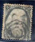 USA - Used  - Sc 73 - 2c Black - unchecked
