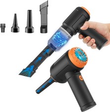 Cordless Air Duster And Computer Vacuum Cleaner 110000 RPM Portable For Keyboard