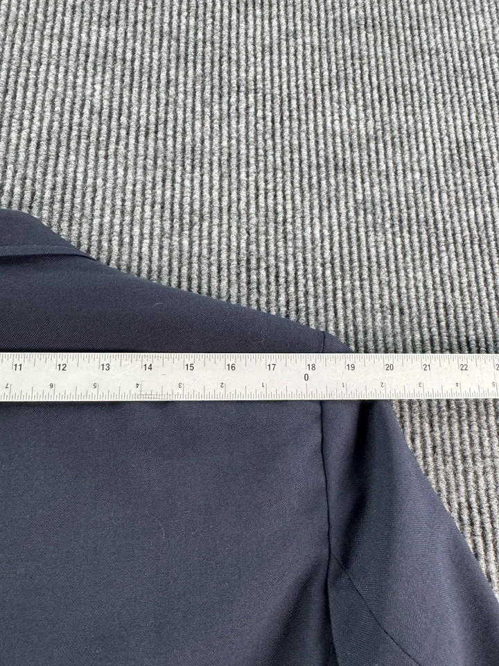 Blazer Orvis 40 R Vintage Azul Lana Dorado Botones Logo Premium Universidad EE. UU. Foto 4 de 4