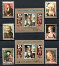 P. P. Rubens 1577-1640, Albrecht Dürer 1471-1528 berühmte Maler der Geschichte.