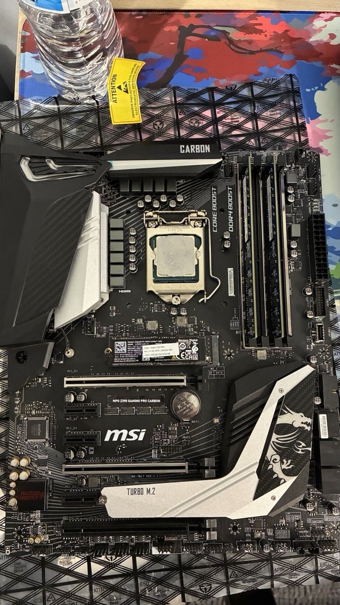 MSI MPG Z390 GAMING PRO CARBON, Intel Core i7-8700K 3.70GHz